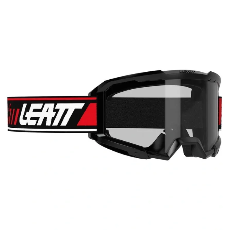 Gogle motocyklowe LEATT VIZION 2.5 90 VLT BLACK/RED CLEAR czerwony czarny