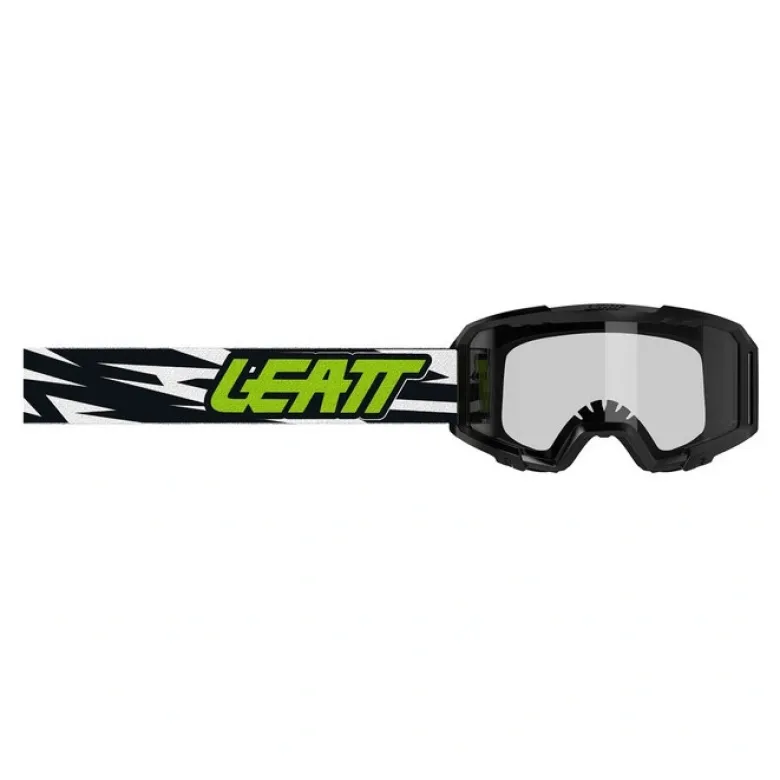 Gogle motocyklowe LEATT VIZION 2.5S 90 VLT BLACK/FLUO YELLOW CLEAR czarny