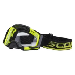 Gogle motocyklowe SCORPION E21 NEON YELLOW/BLACK żółty fluo czarny