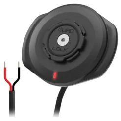 Głowica QUAD LOCK wodoodporna z ładowarką indukcyjną 12-24V (V2) czarny