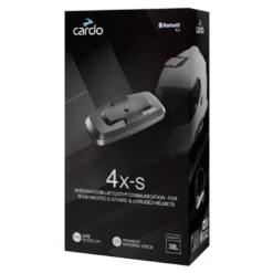 Interkom CARDO 4X-S SHOEI GT-AIR 3/NEOTEC 3/J-CRUISE 3 SINGLE czarny