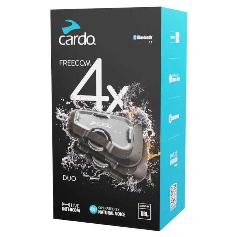 Interkom uniwersalny CARDO FREECOM 4X DUO