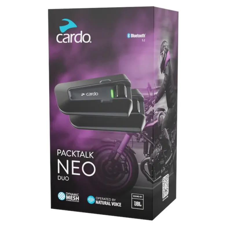 Interkom uniwersalny Cardo Packtalk Neo Duo