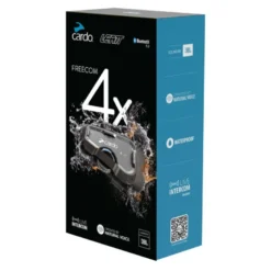 Interkom uniwersalny LEATT FREECOM 4X BY CARDO KIT czarny