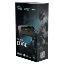 Interkom uniwersalny LEATT PACKTALK EDGE BY CARDO KIT czarny