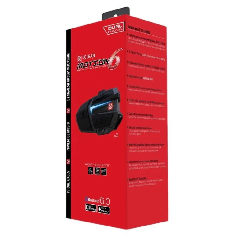 Interkom uniwersalny UCLEAR MOTION 6 DUO