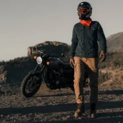 Jeansy motocyklowe BROGER ALASKA II JOGGER FIT CARAMEL beżowy