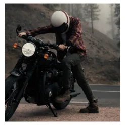 Jeansy motocyklowe BROGER ALASKA II JOGGER FIT CARAMEL beżowy