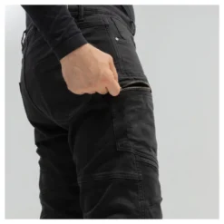 Jeansy motocyklowe BROGER BRONX BLACK czarny