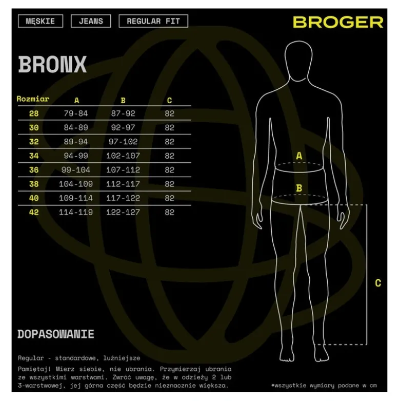 Jeansy motocyklowe BROGER BRONX BLUE niebieski