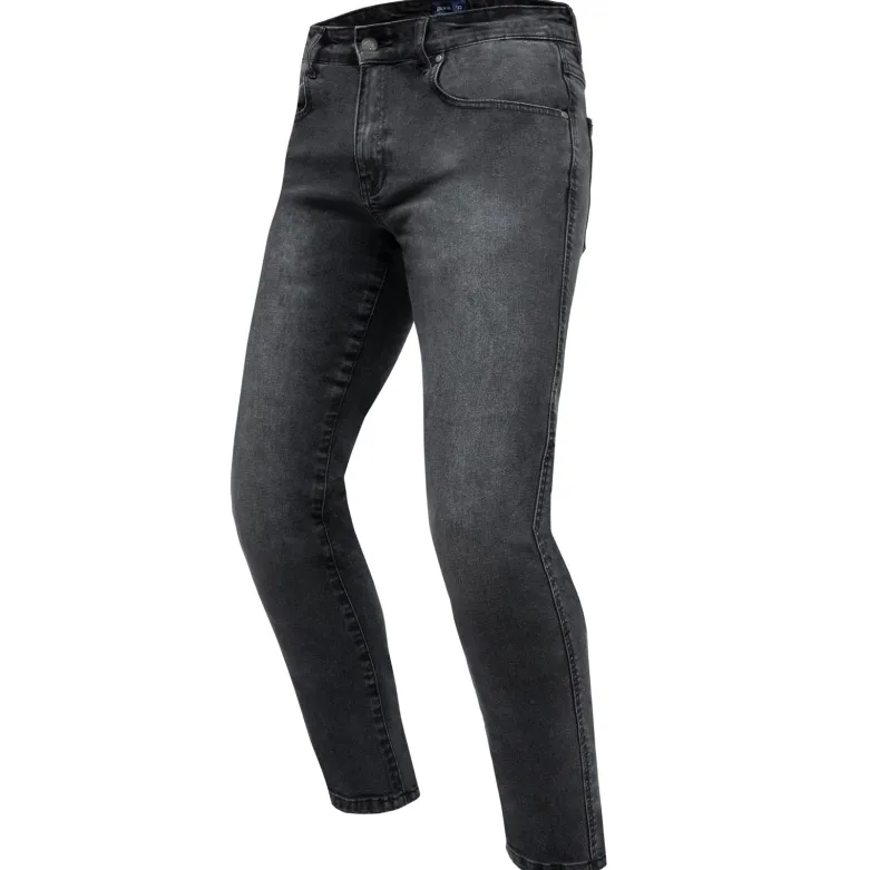 Jeansy motocyklowe BROGER CALIFORNIA WASHED GREY szary