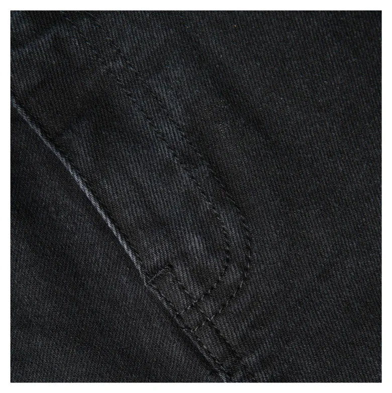 Jeansy motocyklowe BROGER CALIFORNIA WASHED BLACK czarny