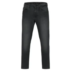 Jeansy motocyklowe BROGER CALIFORNIA WASHED BLACK czarny