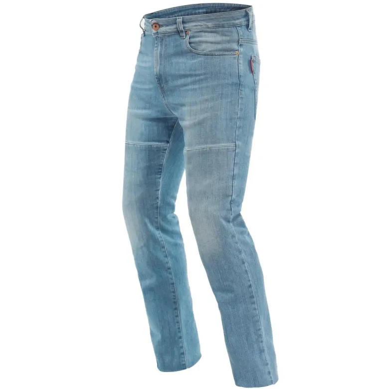 Jeansy motocyklowe DAINESE DENIM STONE SLIM LIGHT BLUE niebieski