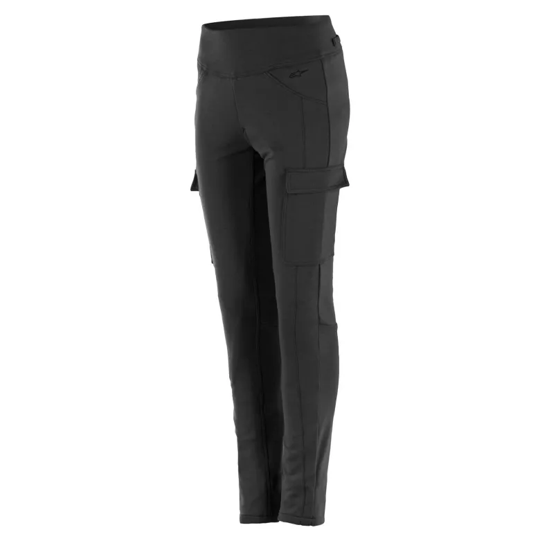 Jeansy motocyklowe damskie ALPINESTARS IRIA LADY BLACK czarny