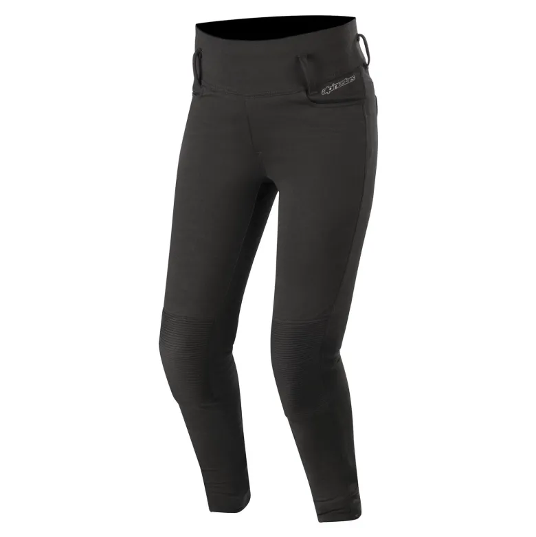 Jeansy motocyklowe damskie ALPINESTARS BANSHEE LADY BLACK czarny