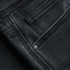 Jeansy motocyklowe damskie BROGER FLORIDA II LADY SLIM FIT WASHED BLACK czarny