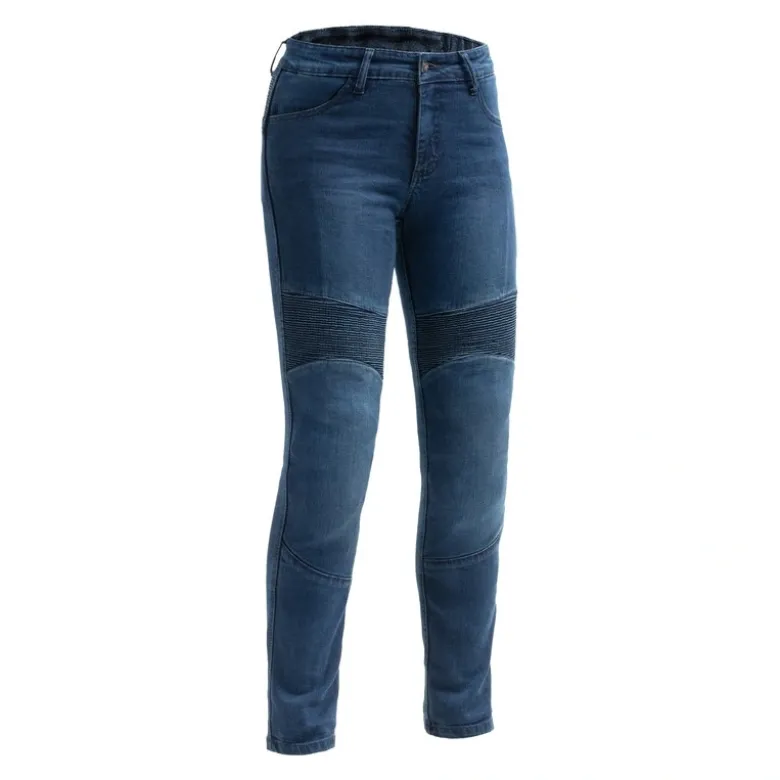 Jeansy motocyklowe damskie BROGER AURA LADY BLUE niebieski