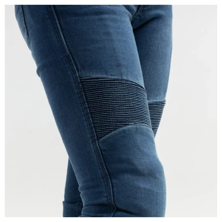 Jeansy motocyklowe damskie BROGER AURA LADY BLUE niebieski