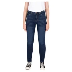 Jeansy motocyklowe damskie KNOX COLTON LADY STONE WASH INDIGO granatowy