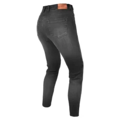 Jeansy motocyklowe damskie REBELHORN CLASSIC III LADY SKINNY FIT WASHED BLACK czarny