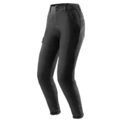 Jeansy motocyklowe damskie REBELHORN FASTER LADY BLACK czarny
