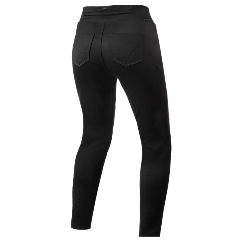 Jeansy motocyklowe damskie REVIT ELLISON 2 LADY LONG BLACK czarny