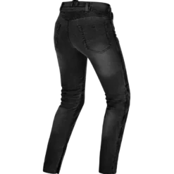 Jeansy motocyklowe damskie SHIMA ZENITH LADY BLACK czarny