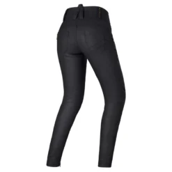 Jeansy motocyklowe damskie SHIMA NOX 2.0 WAX czarny