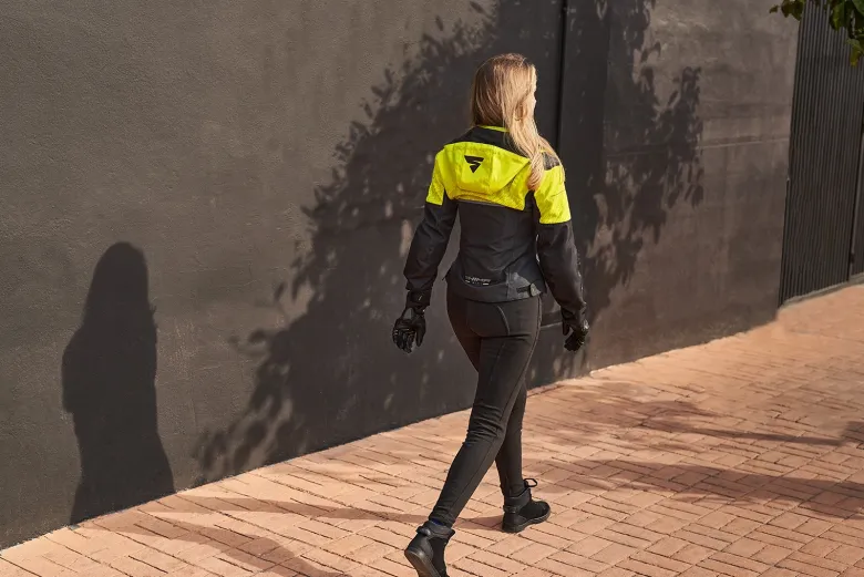 Jeansy motocyklowe damskie SHIMA CRUZ 2.0 BLACK czarny