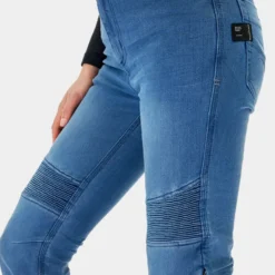 Jeansy motocyklowe damskie SHIMA ZENITH LADY BLUE niebieski