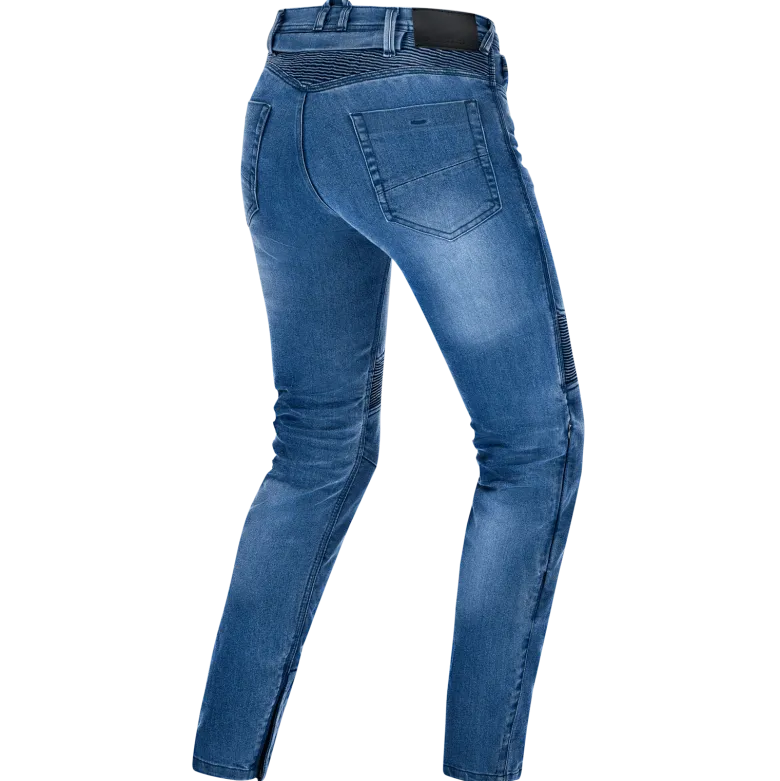 Jeansy motocyklowe damskie SHIMA ZENITH LADY BLUE niebieski