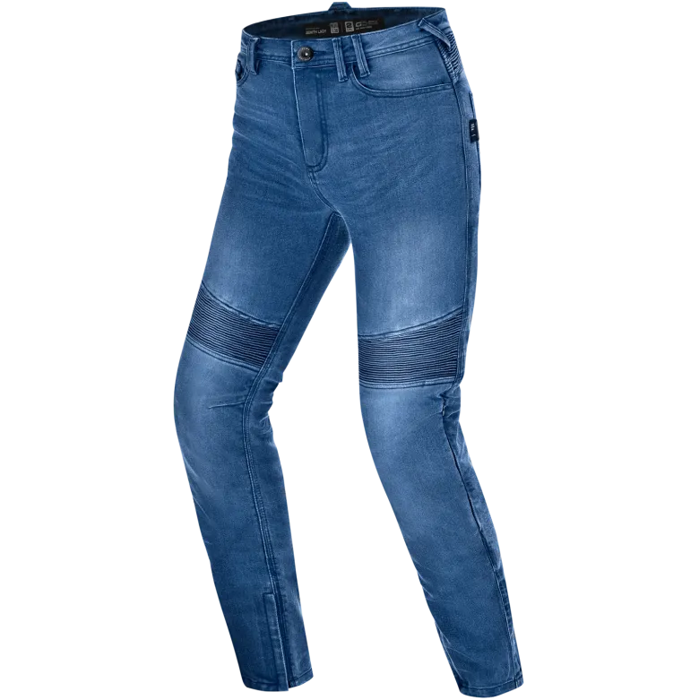 Jeansy motocyklowe damskie SHIMA ZENITH LADY BLUE niebieski