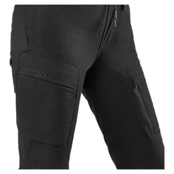 Jeansy motocyklowe damskie SHIMA JOGGSY LADY BLACK czarny