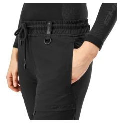 Jeansy motocyklowe damskie SHIMA JOGGSY LADY BLACK czarny