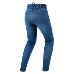 Jeansy motocyklowe damskie SHIMA METRO LADY BLUE niebieski