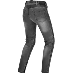 Jeansy motocyklowe damskie SHIMA ZENITH LADY GREY szary