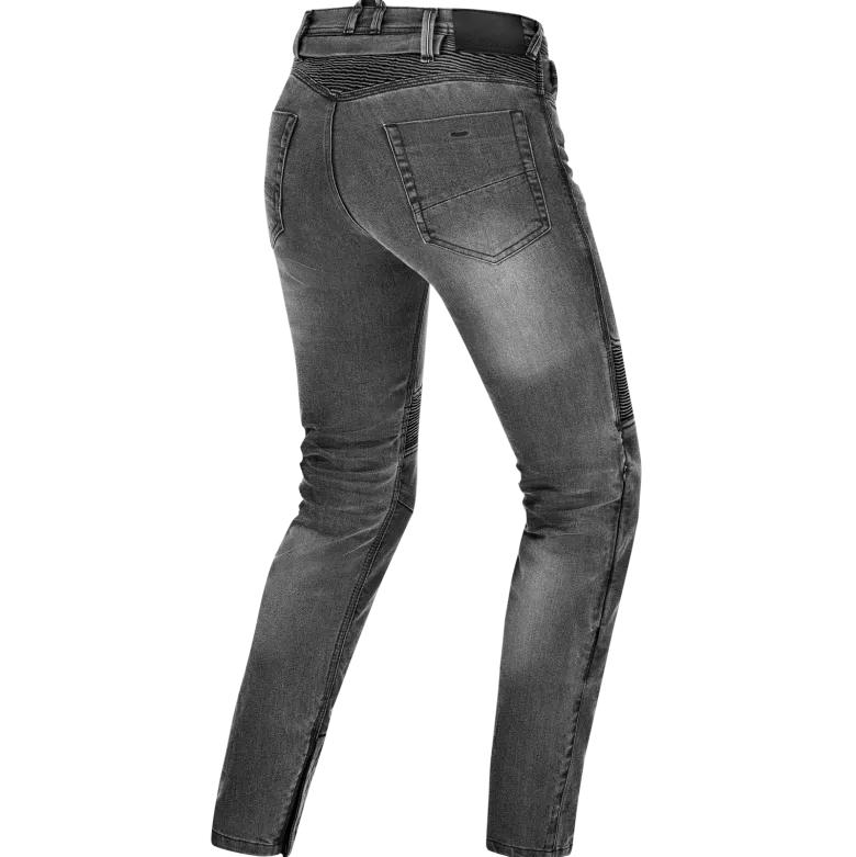 Jeansy motocyklowe damskie SHIMA ZENITH LADY GREY szary