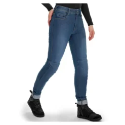 Jeansy motocyklowe damskie SHIMA RIDGE LADY BLUE niebieski
