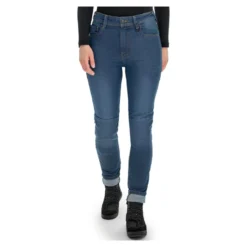 Jeansy motocyklowe damskie SHIMA RIDGE LADY BLUE niebieski