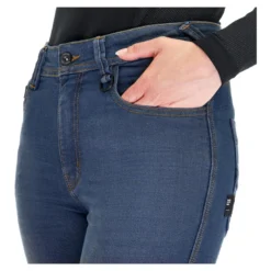 Jeansy motocyklowe damskie SHIMA RIDGE LADY BLUE niebieski