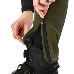 Jeansy motocyklowe damskie SHIMA GIRO 3.0 LADY KHAKI zielony
