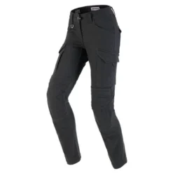 Jeansy motocyklowe damskie SPIDI PATHFINDER LADY ANTHRACITE czarny