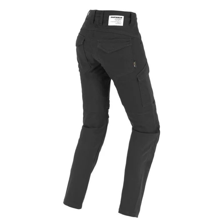 Jeansy motocyklowe damskie SPIDI PATHFINDER LADY ANTHRACITE czarny