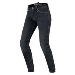 Jeansy motocyklowe damskie SHIMA DEVON LADY BLACK czarny