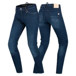 Jeansy motocyklowe damskie SHIMA DEVON LADY DARK BLUE granatowy niebieski