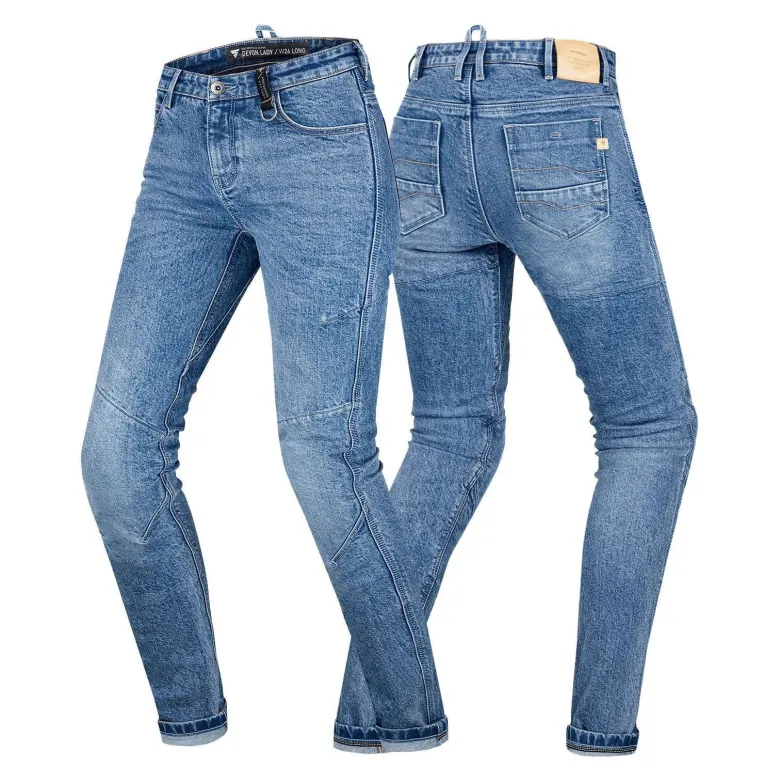 Jeansy motocyklowe damskie SHIMA DEVON LADY BLUE niebieski
