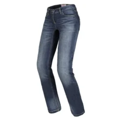 Jeansy motocyklowe damskie SPIDI J-TRACKER LADY LONG DARK BLUE granatowy niebieski