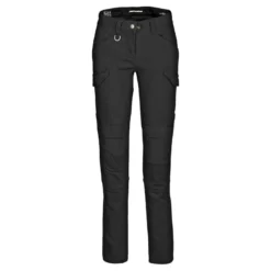 Jeansy motocyklowe damskie SPIDI PATHFINDER CARGO LADY BLACK czarny