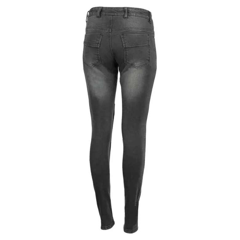 Jeansy motocyklowe damskie SECA ATHENA BLACK czarny